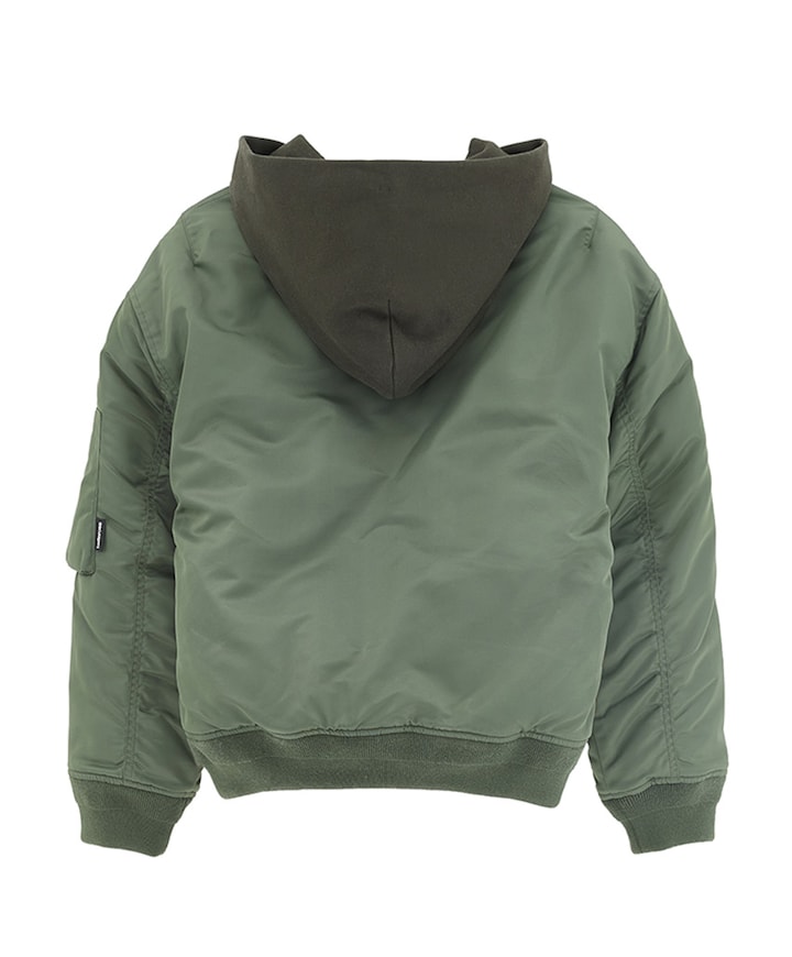 Jongens jas groen
