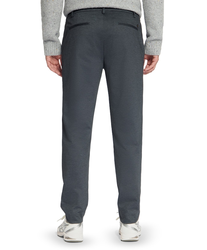 Pants Jersey Melange Regular Fit heren broek zwart