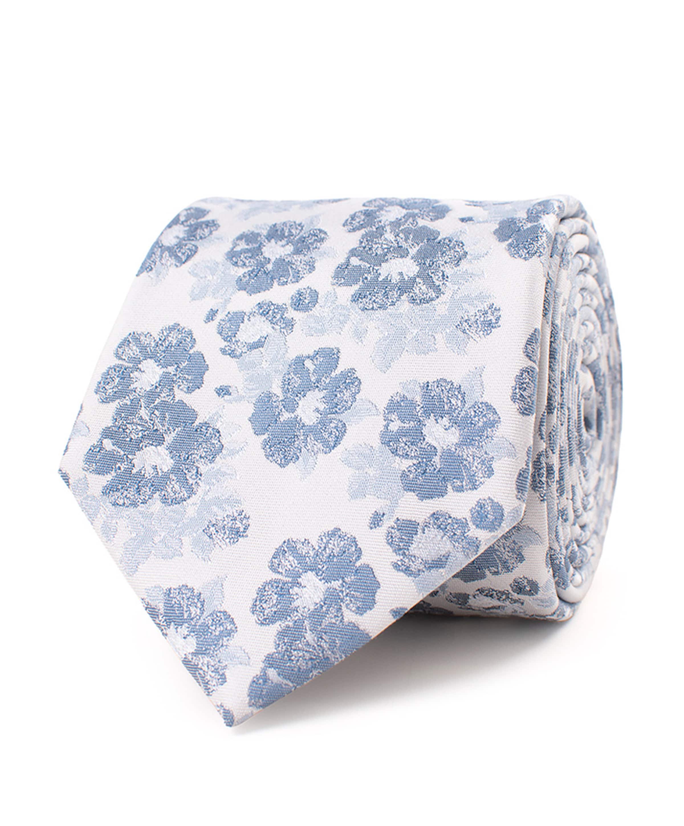 Heren stropdas blauw