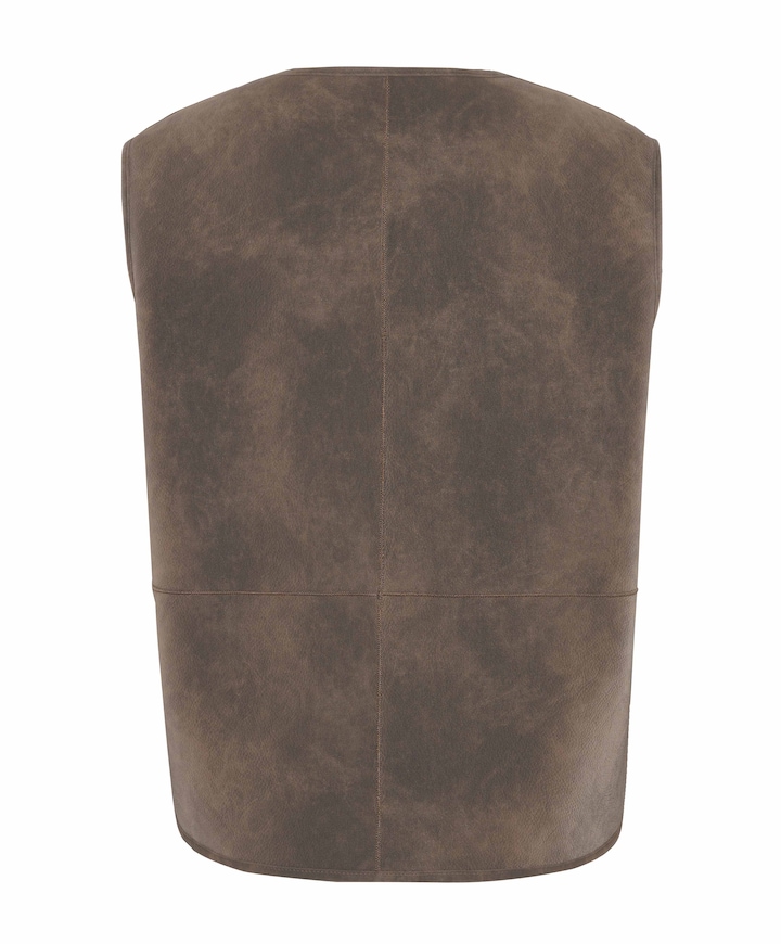 Dames bodywarmer bruin