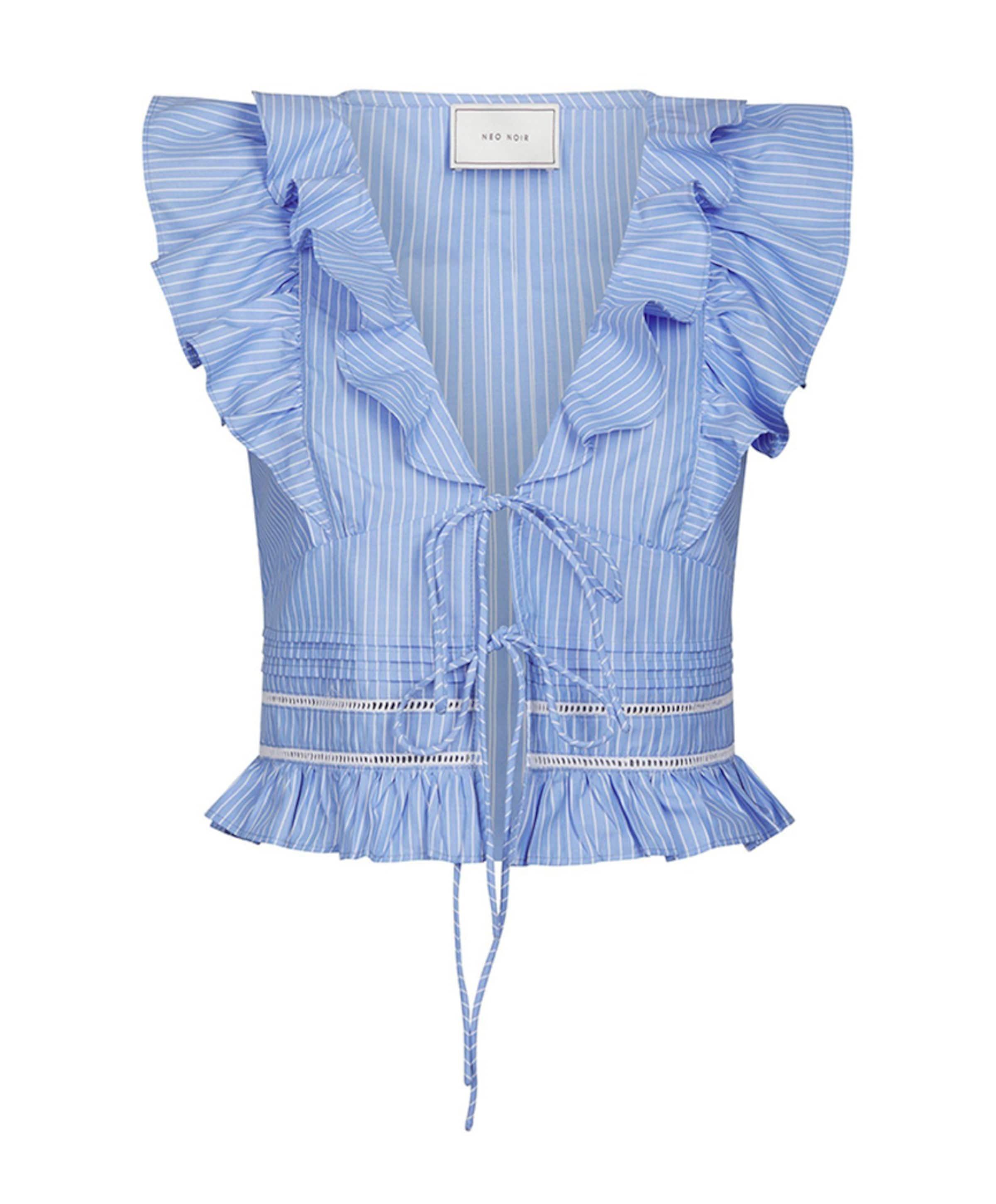 Dames top blauw