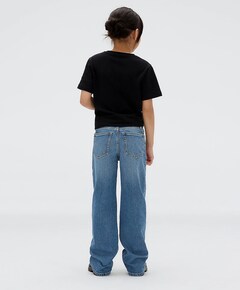 HR WIDE LEG AUTHENTIC BLUE DENIM jeans blauw