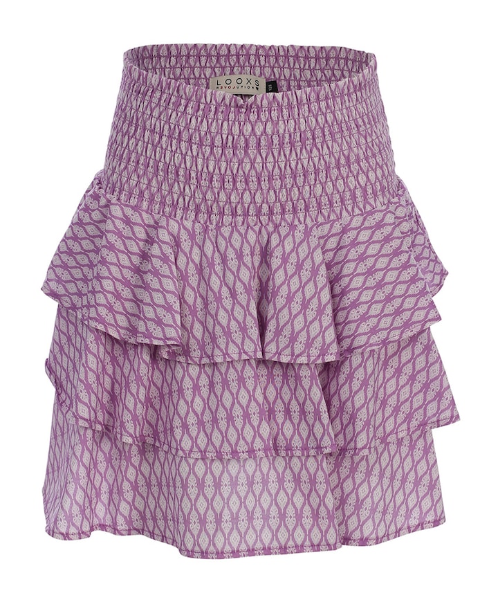 Meisjes rok paars