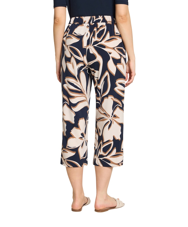 dames broek blauw