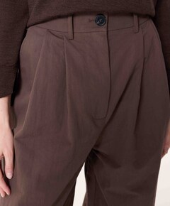 Jammer dames pantalon bruin