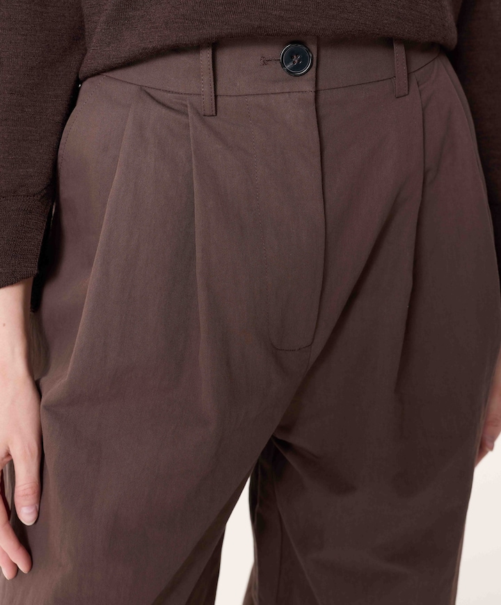 Jammer dames pantalon bruin
