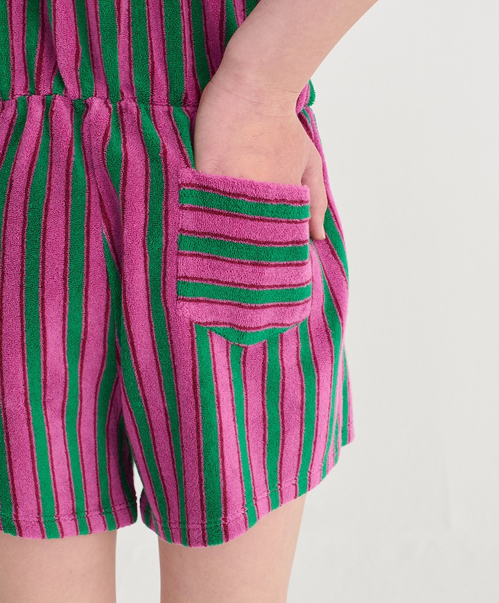 Meisjes jumpsuit paars