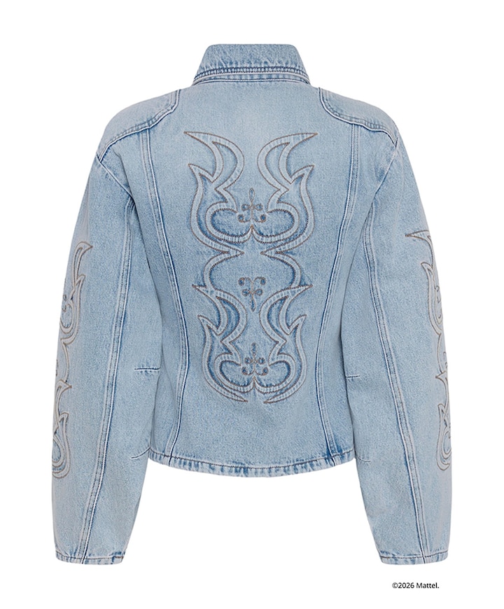 Dames spijkerjas  blauw