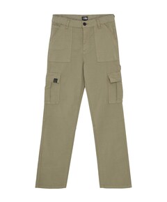 Cargo Wide Straight broek beige