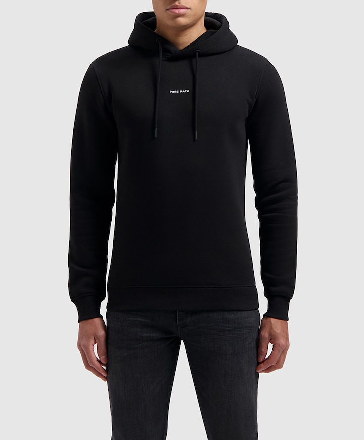 Hoodie zwart