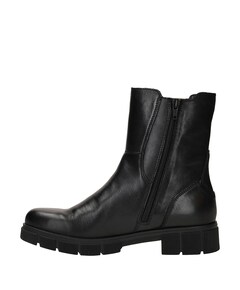 dames enkellaarzen zwart