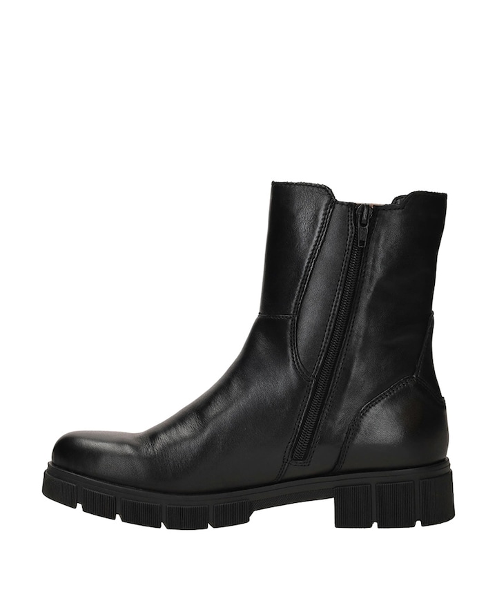 dames enkellaarzen zwart