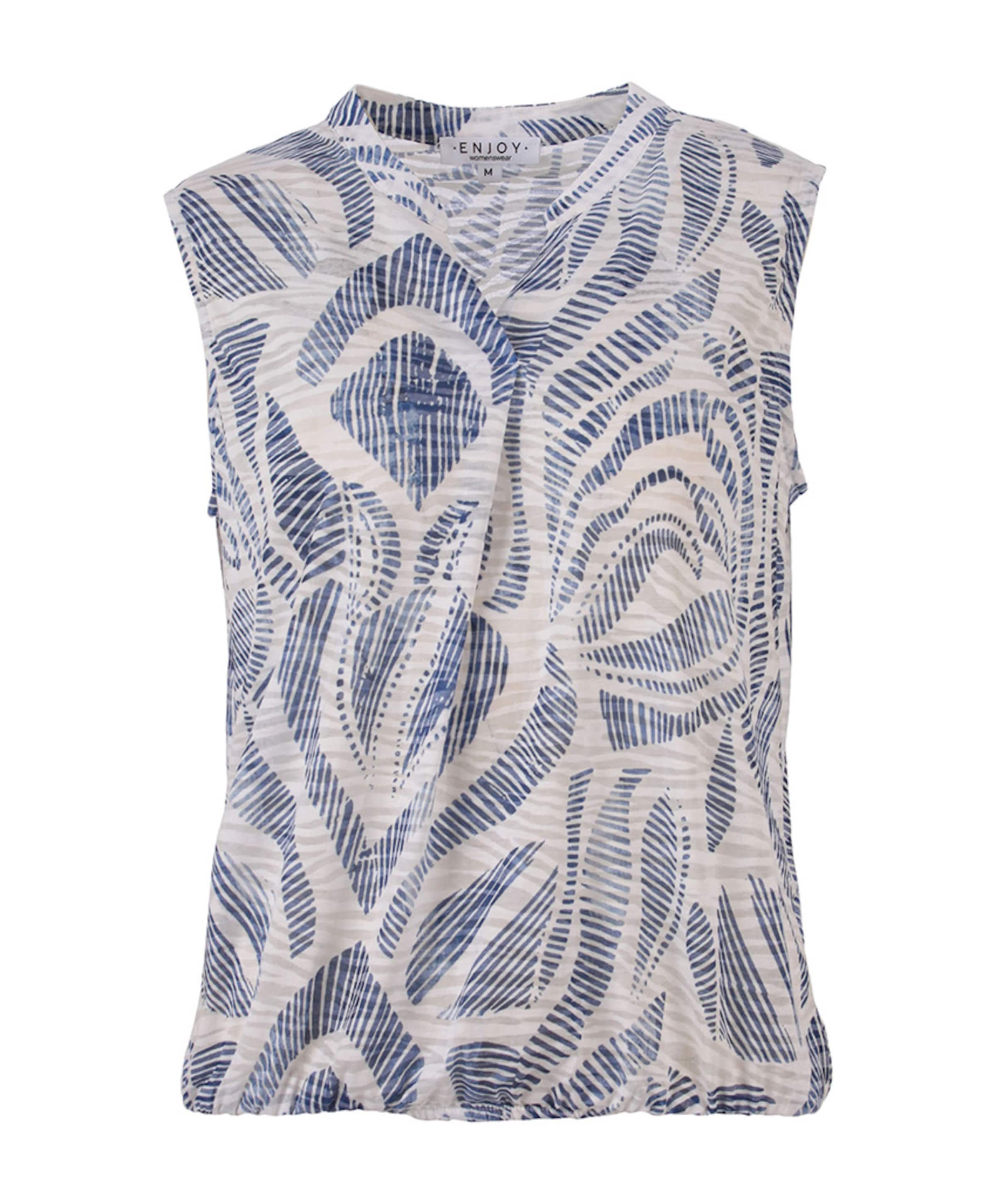 Dames top blauw