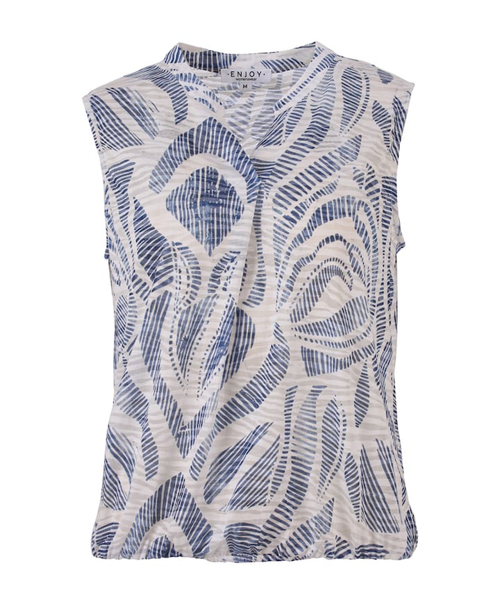 Dames top blauw