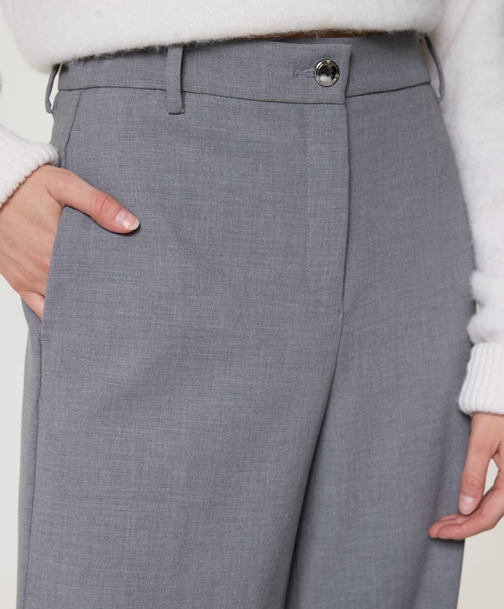 CAMILLA dames pantalon grijs