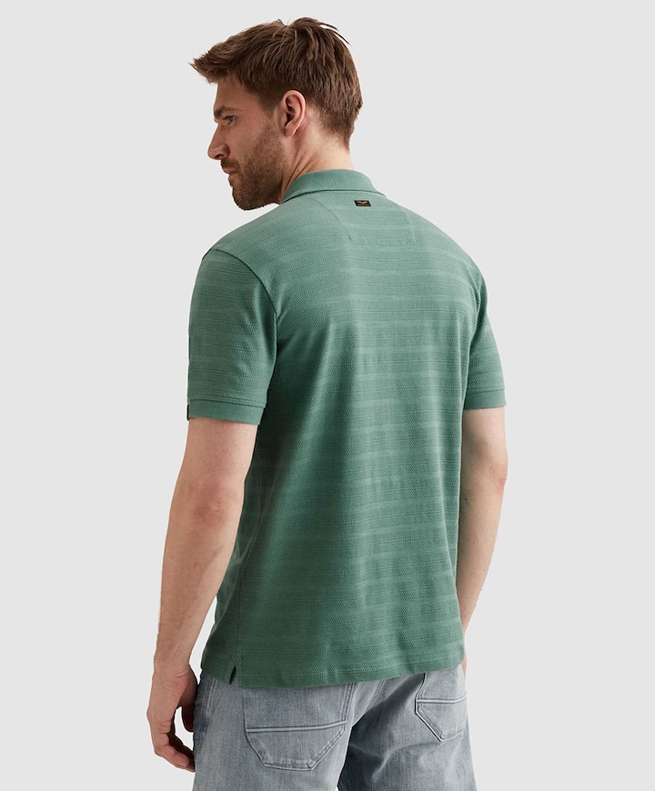 Heren polo groen
