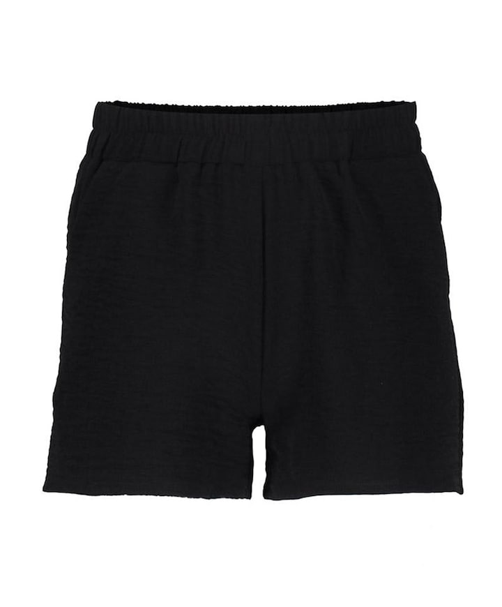 Short crinckle meisjes korte broek zwart