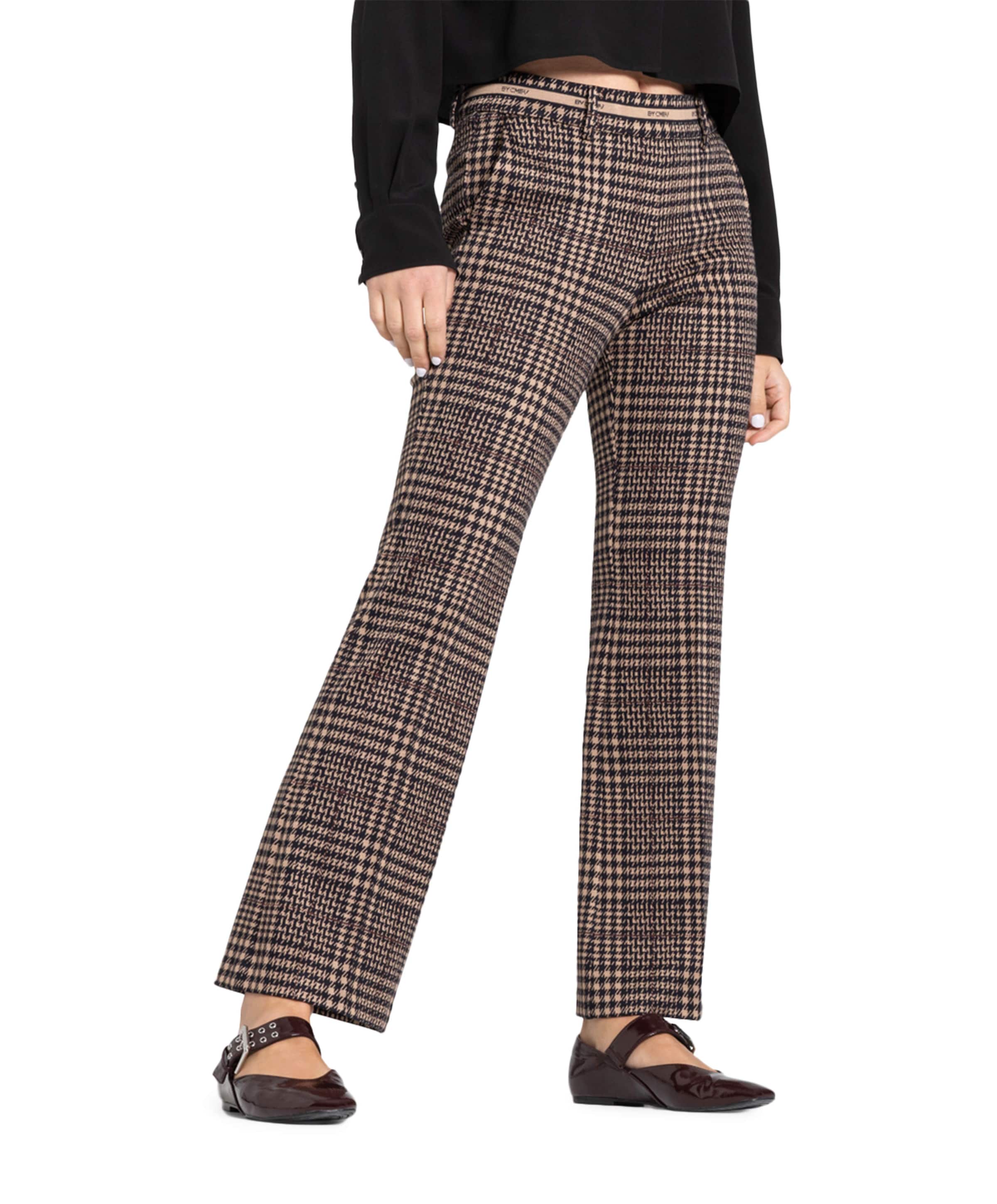 Francoise cropped broek bruin