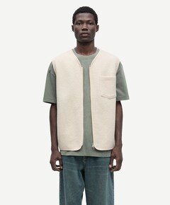 Heren bodywarmer beige