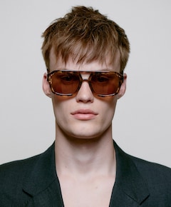 Uniseks zonnebril bruin