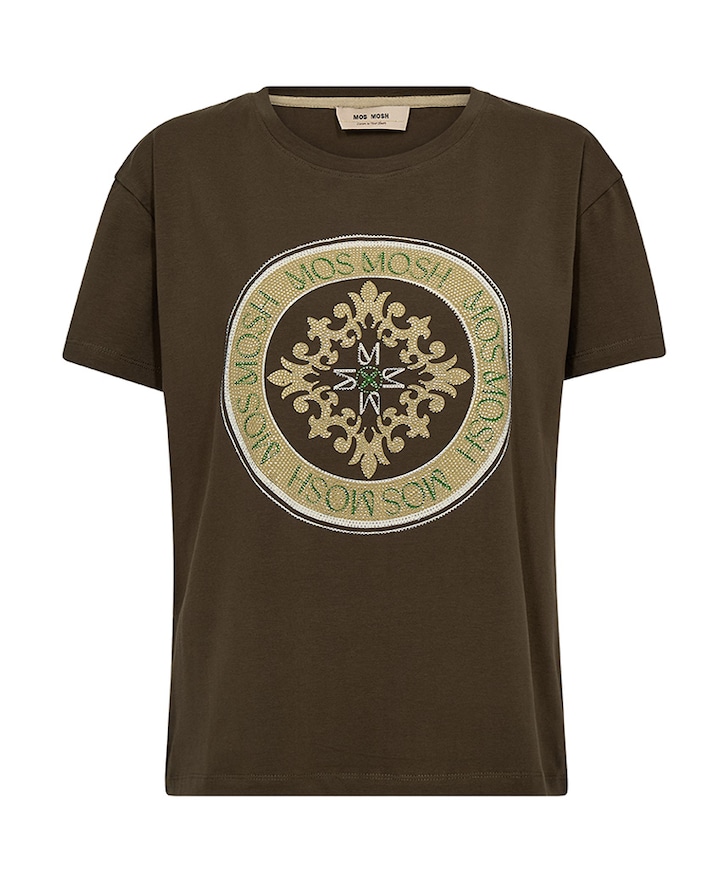 Dames t-shirt groen