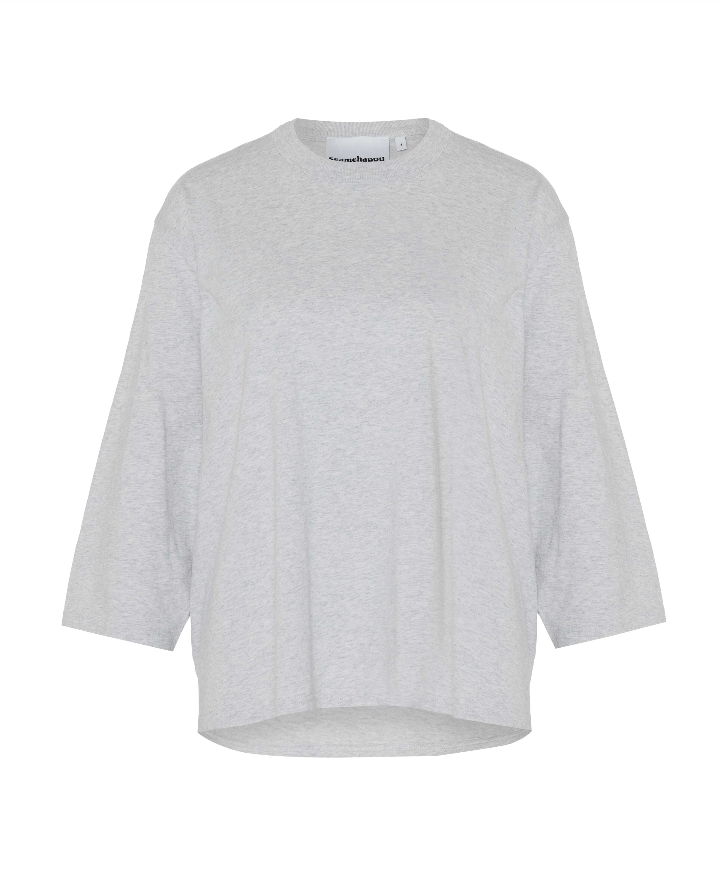 Dames longsleeve grijs