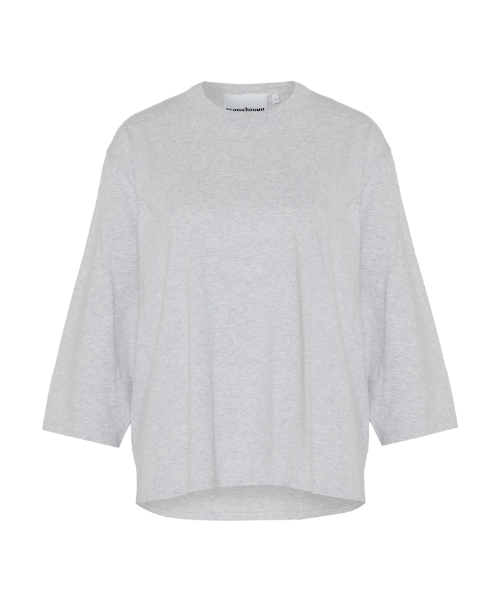 Dames longsleeve grijs