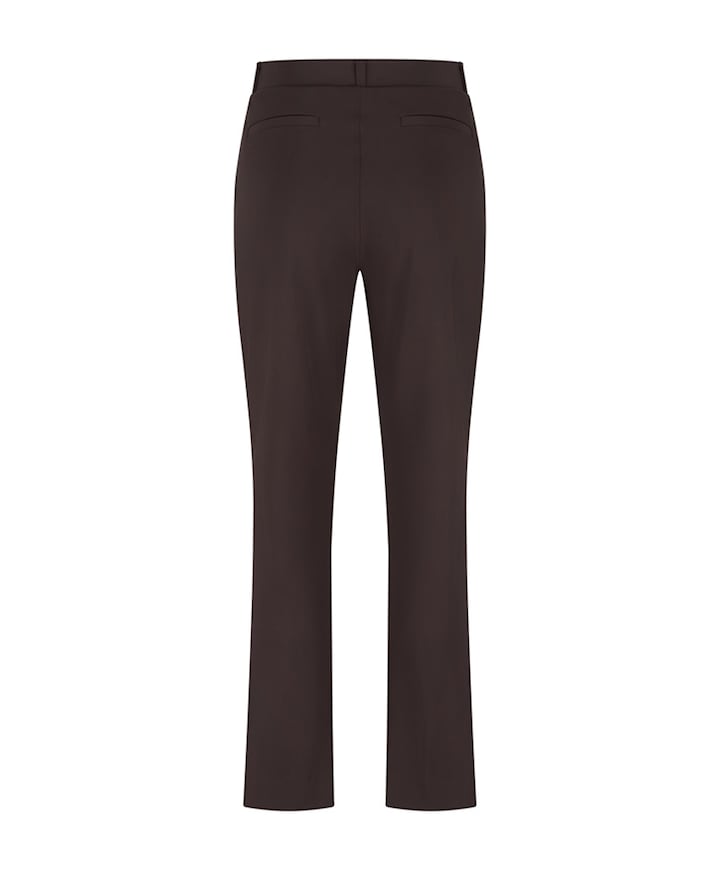 Anne faux leather broek bruin