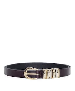 Dames riem bordeaux