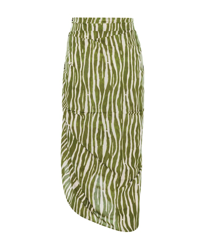 Dames pareo groen
