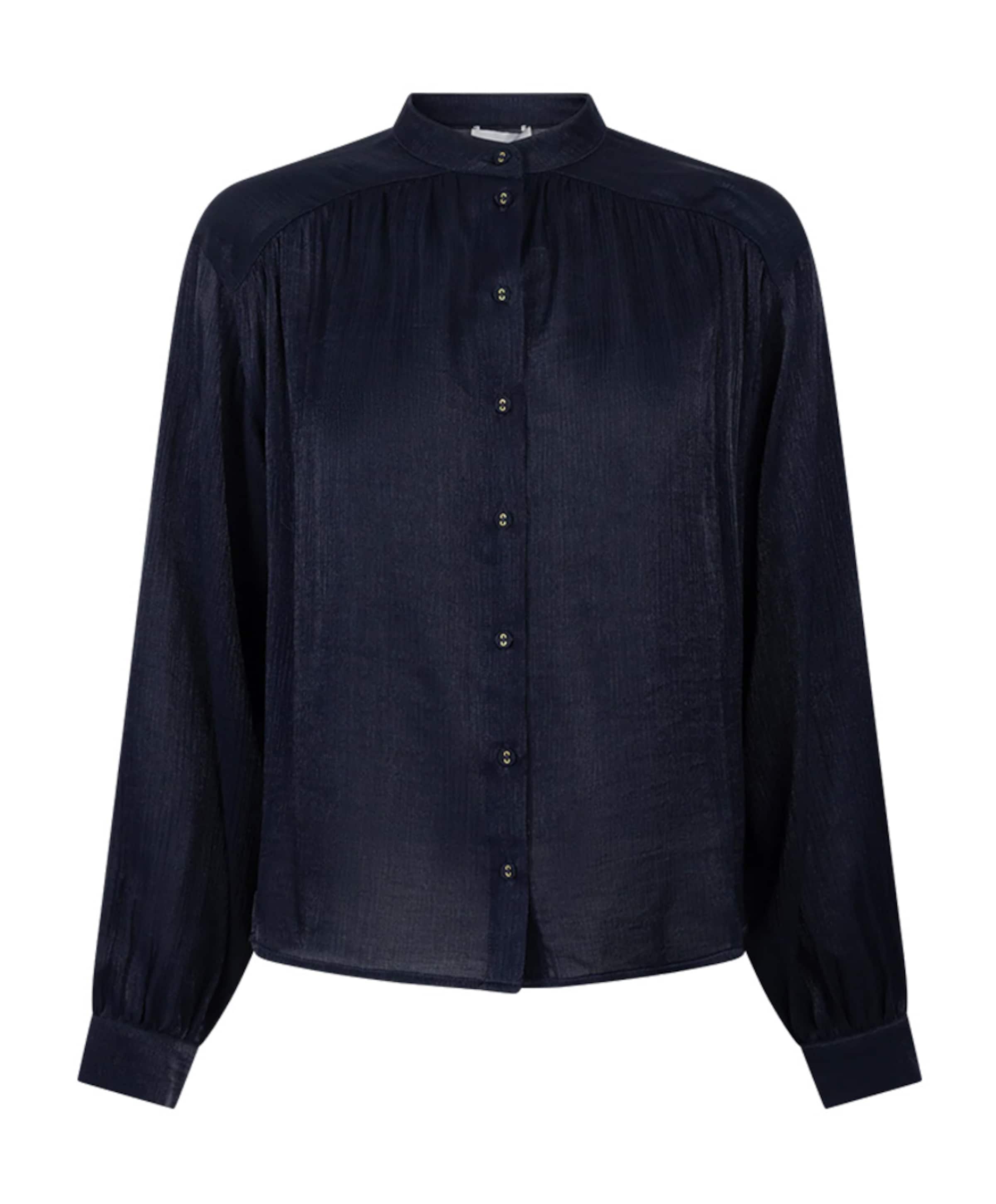 Dames blouse blauw