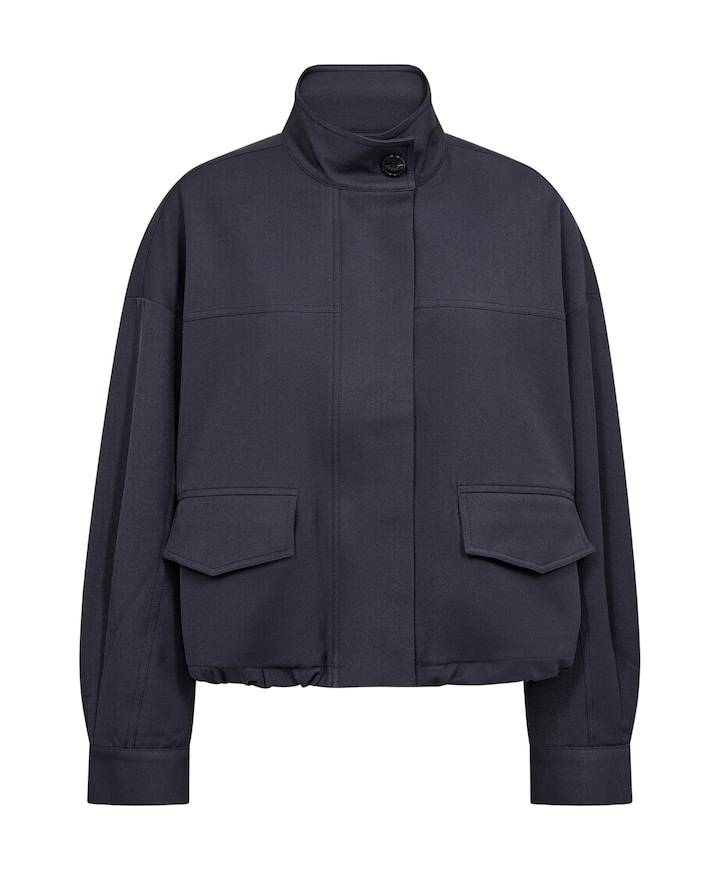 Dames jas blauw