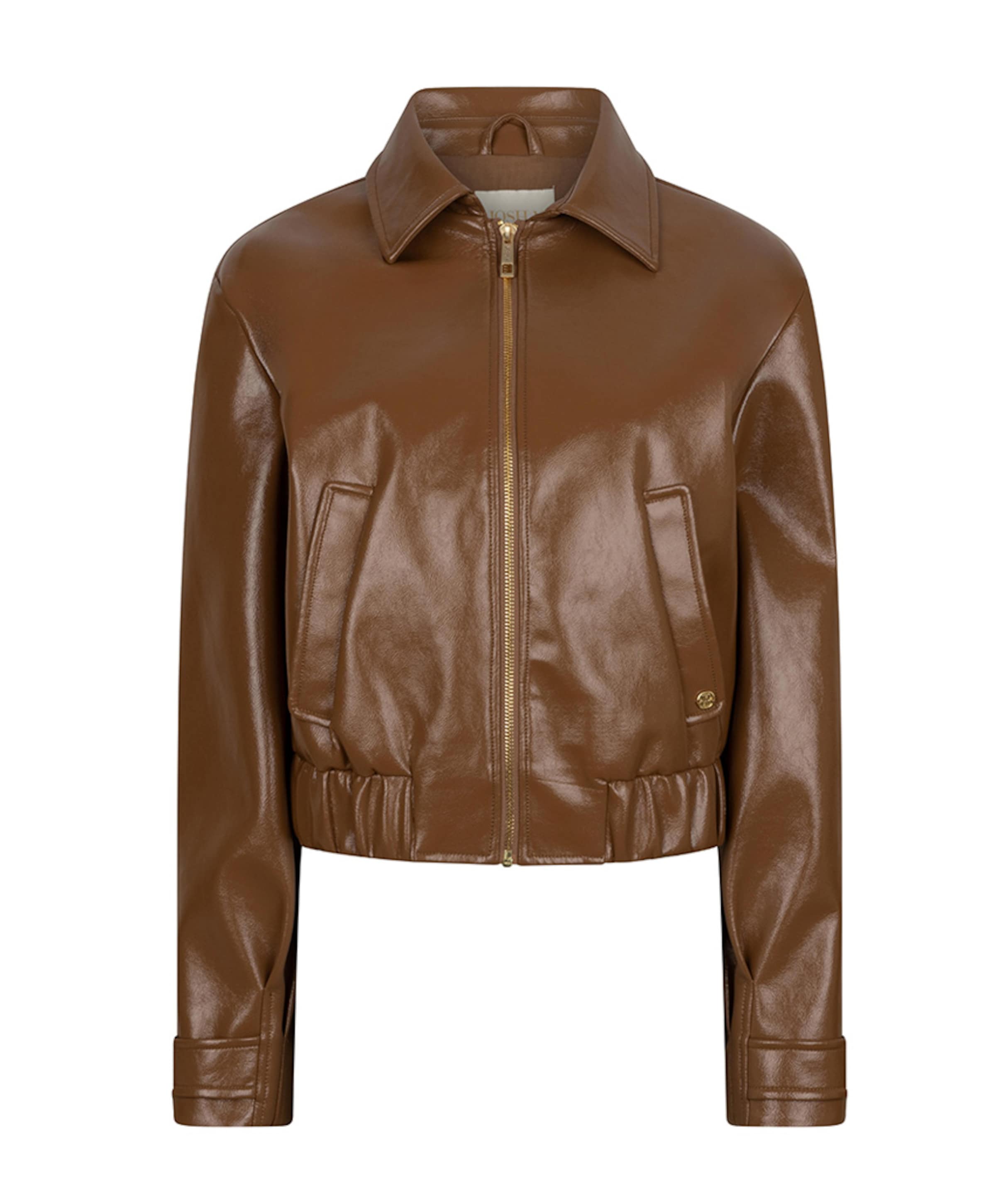 Dames blazer bruin