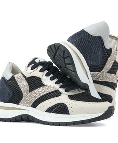 Usher Elliot dames sneakers zwart