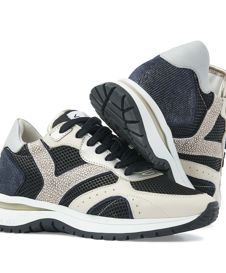 Usher Elliot dames sneakers zwart