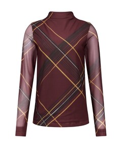 Dames longsleeve bruin