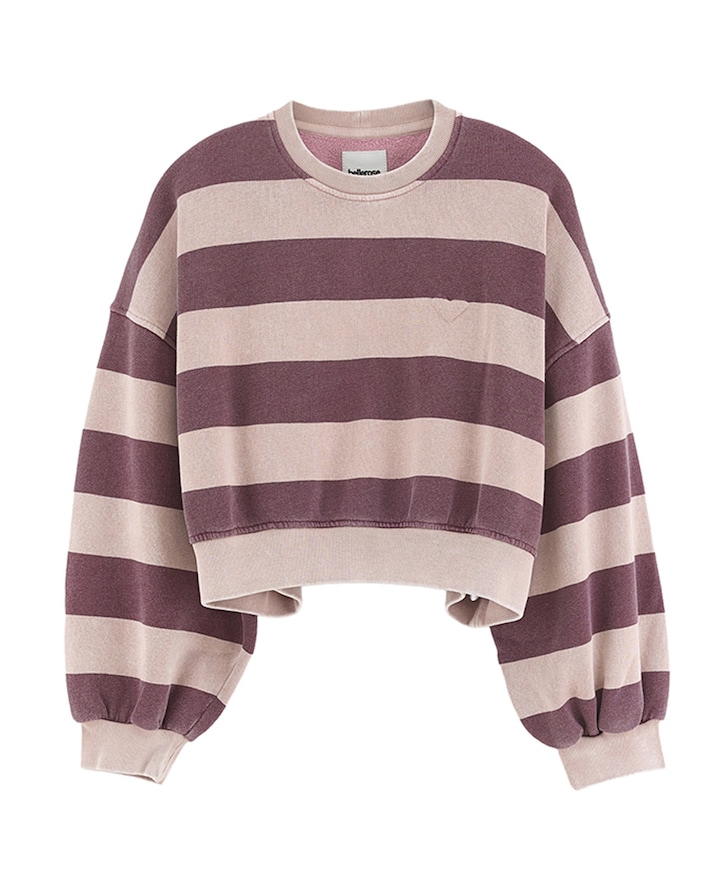 Meisjes sweater paars