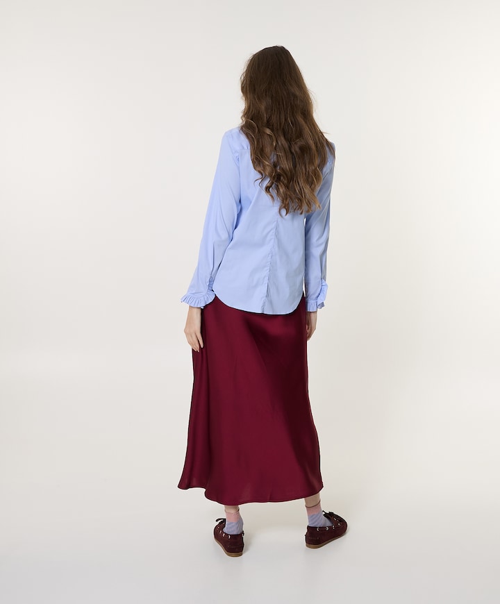 Dames rok bordeaux