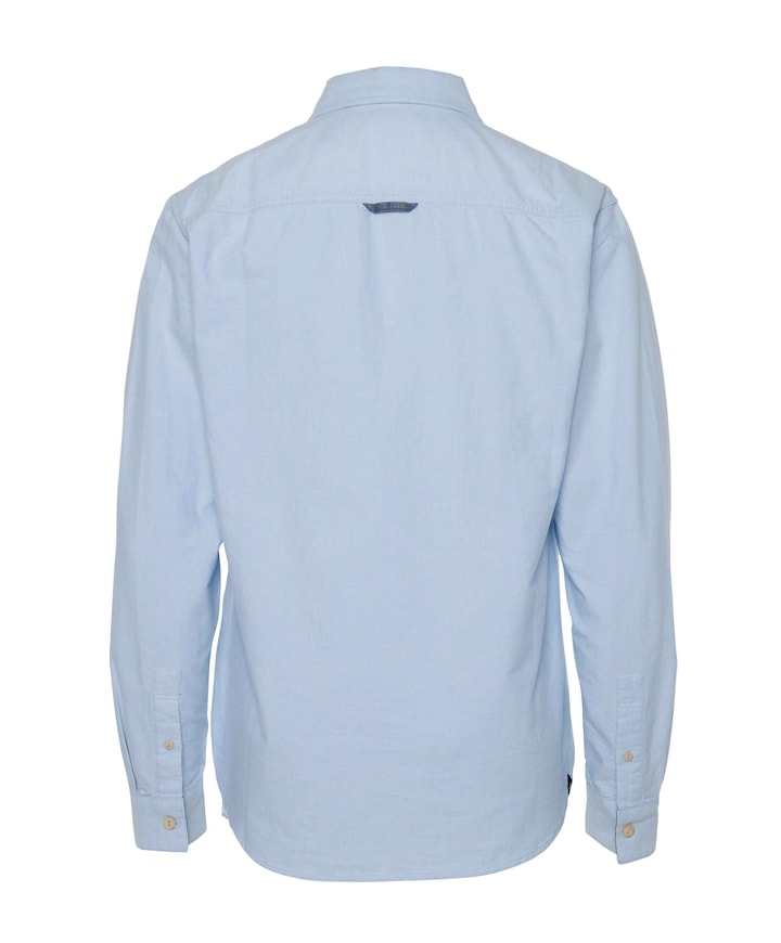 Heren overshirt blauw