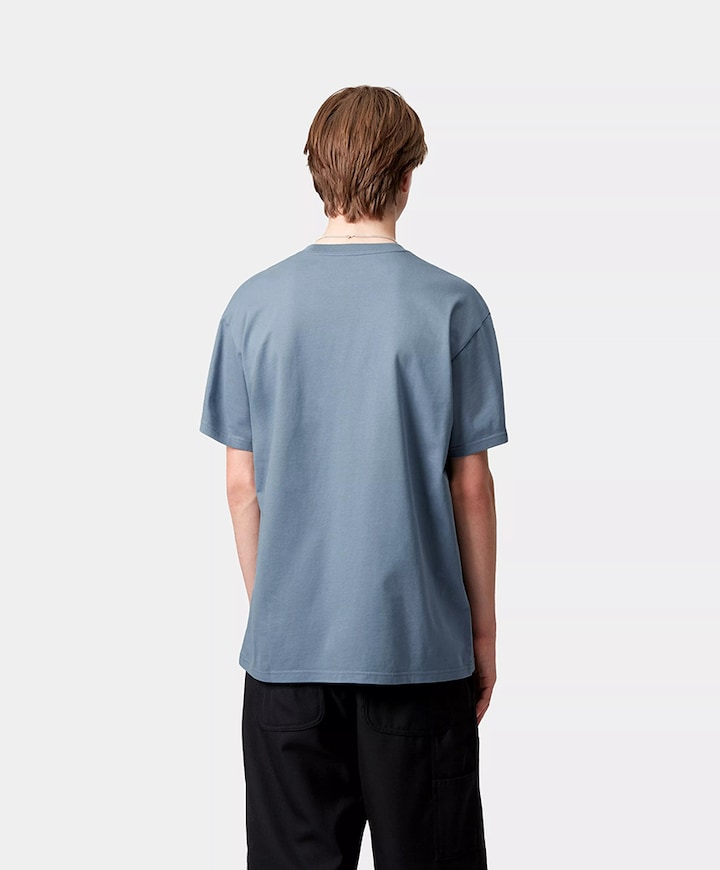 Heren T-shirt blauw