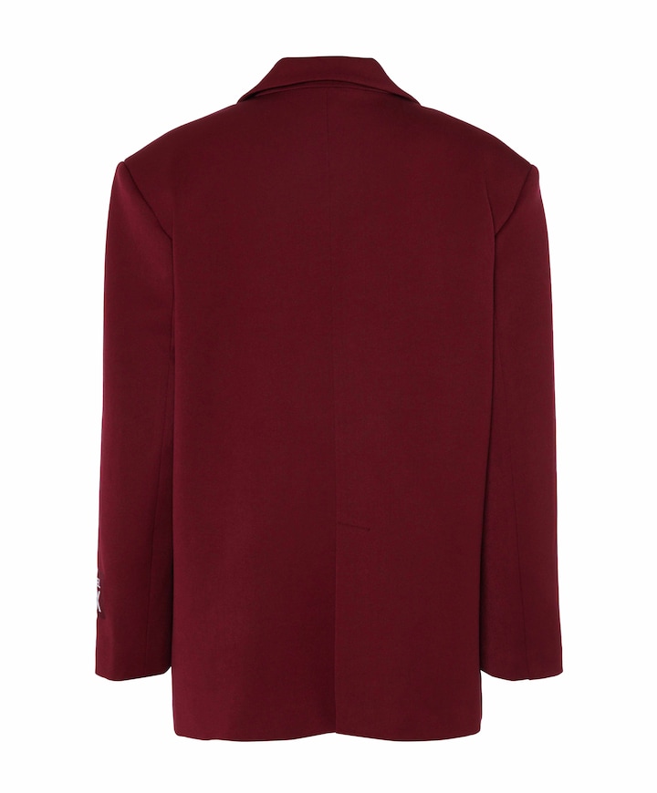 Dames blazer bordeaux