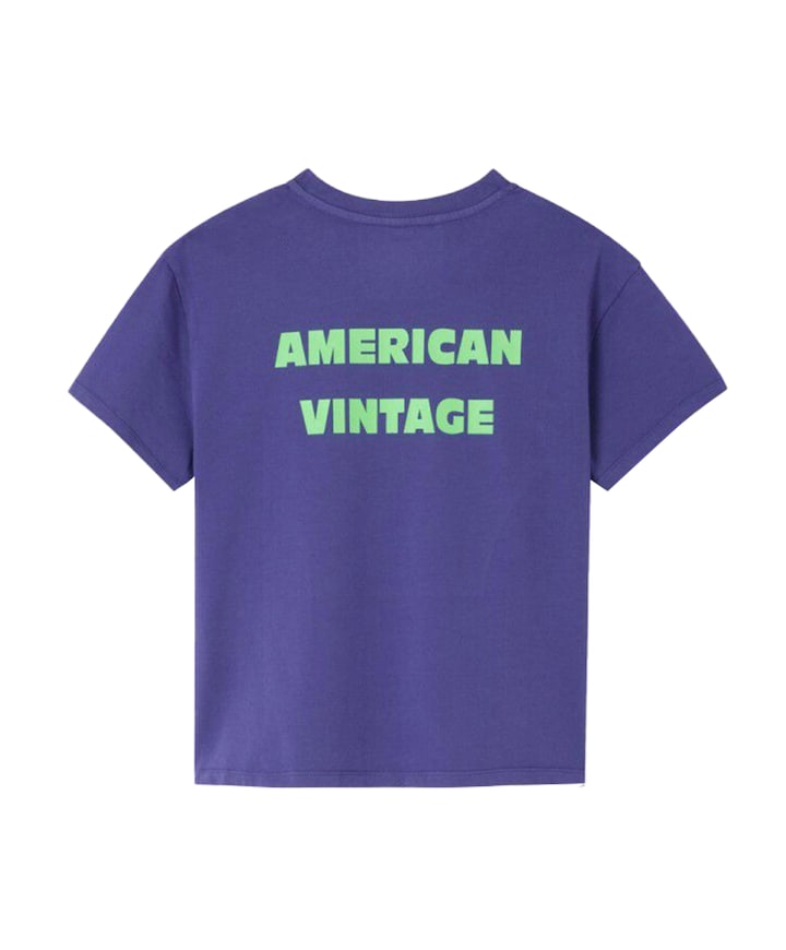 Uniseks t-shirt paars