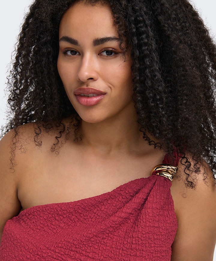 Dames top rood