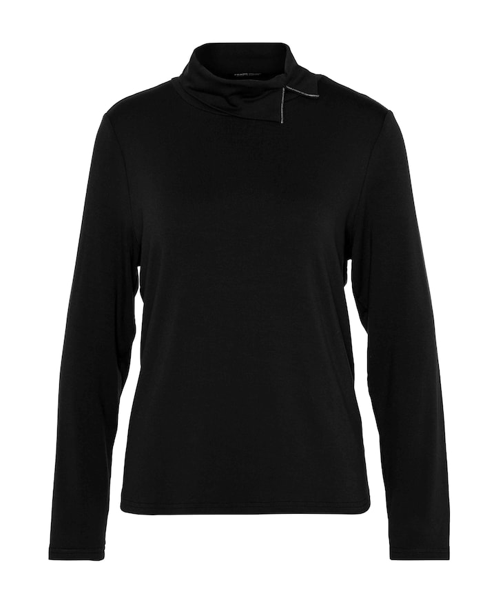 Dames longsleeve zwart
