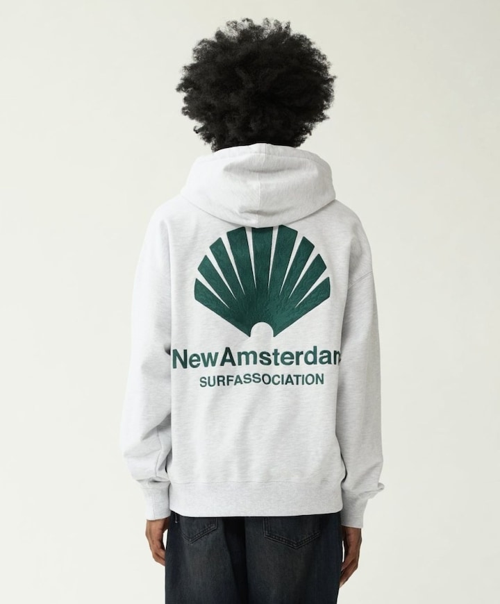 Heren hoodie groen