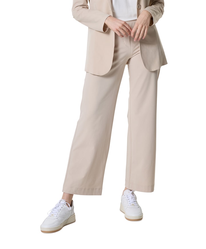PATRICE SHORT LENGTH TRAVEL broek beige