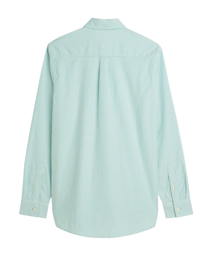 Heren overhemd lange mouw blauw