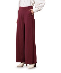 Luz stripe broek bordeaux