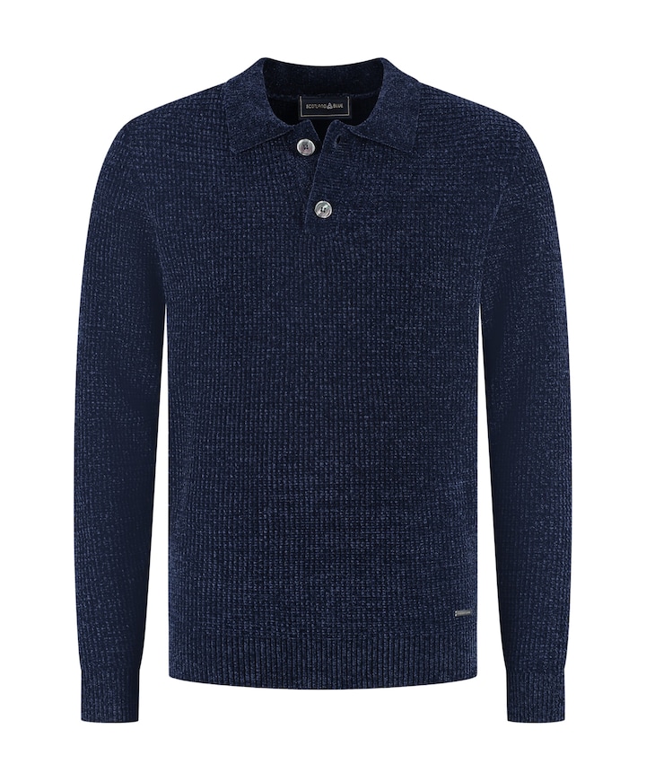 Heren trui blauw