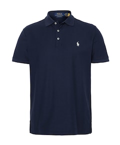 Heren polo blauw